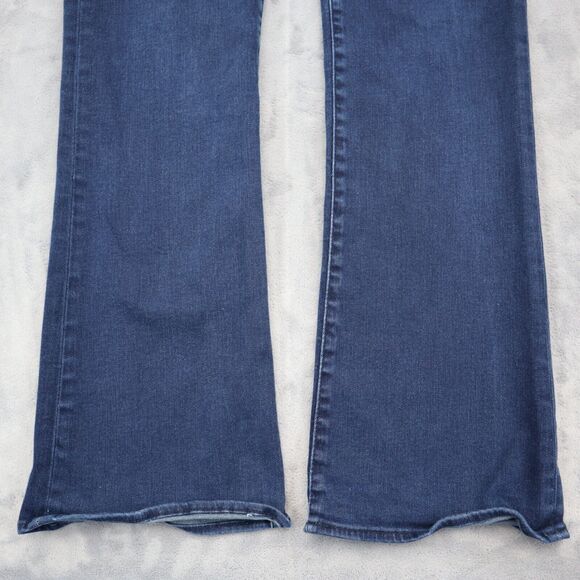 Rock Republic Pants Womens 12 Blue Bootcut Mid Rise Pocket Dark Wash Denim Jeans - Picture 14 of 16